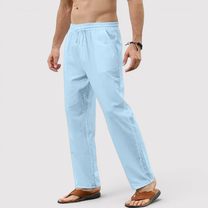 Michael Sydney men's summer pants, front view