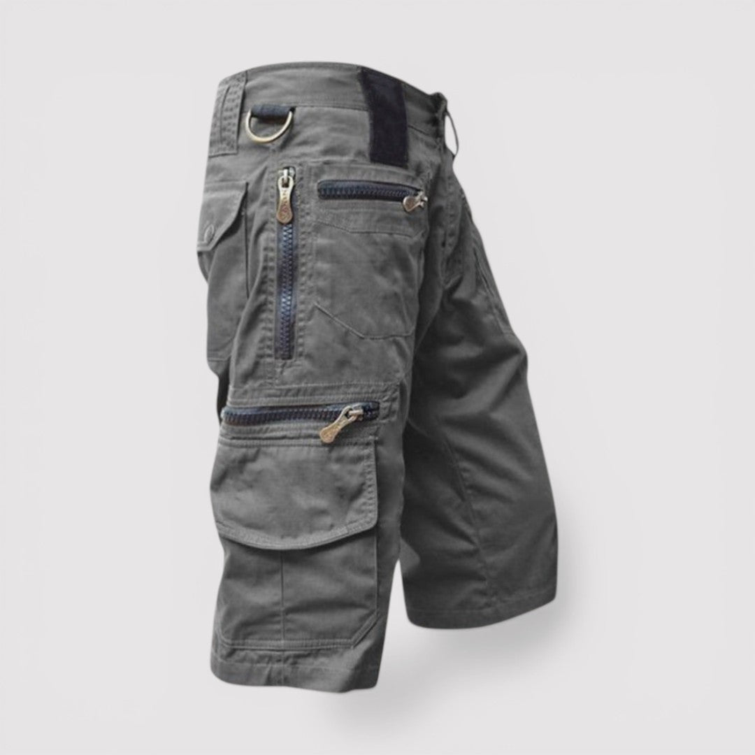 Michael Sydney men's cargo shorts, front view