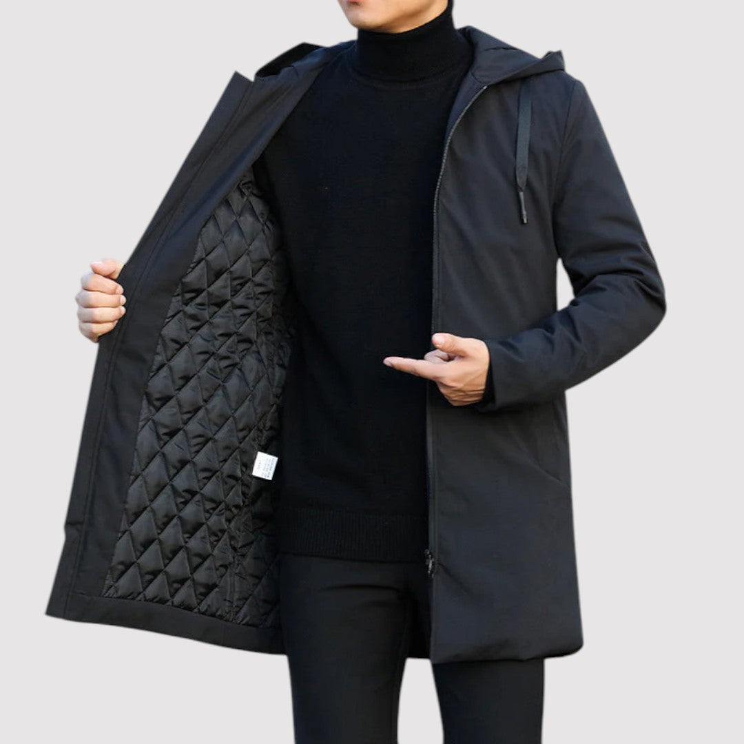 Michael Sydney men's Weatherproof Jacket, front view