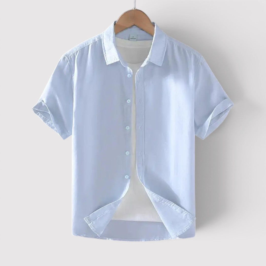 Michael Sydney men's short sleeve shirt, front view