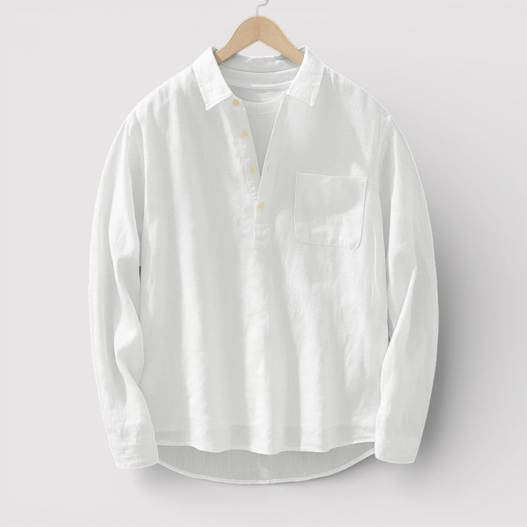 Michael Sydney men's long sleeve shirt, front view