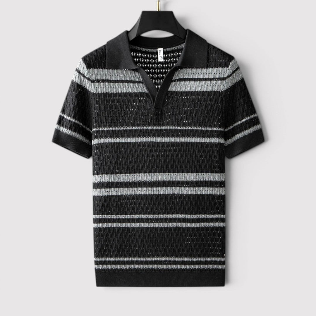 Michael Sydney men's polo shirt, front view