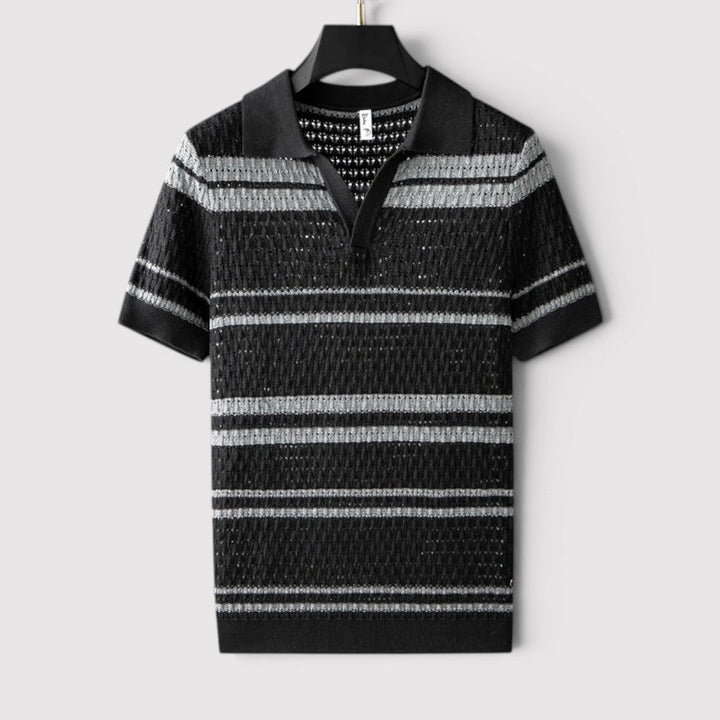 Michael Sydney men's polo shirt, front view