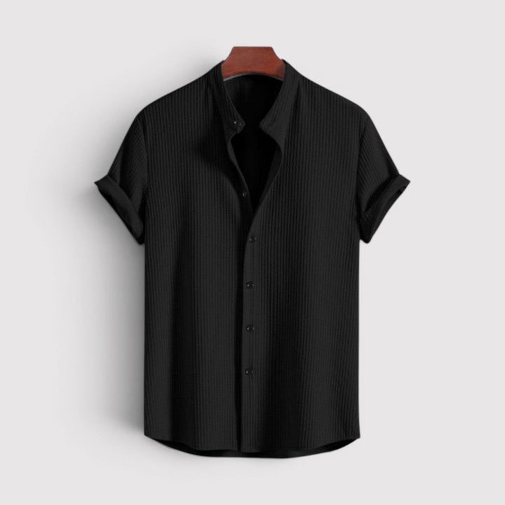 Michael Sydney men's short sleeve shirt, front view