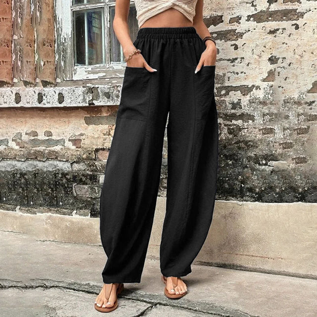 Ashley™ | Flowing Wide-Leg Pants