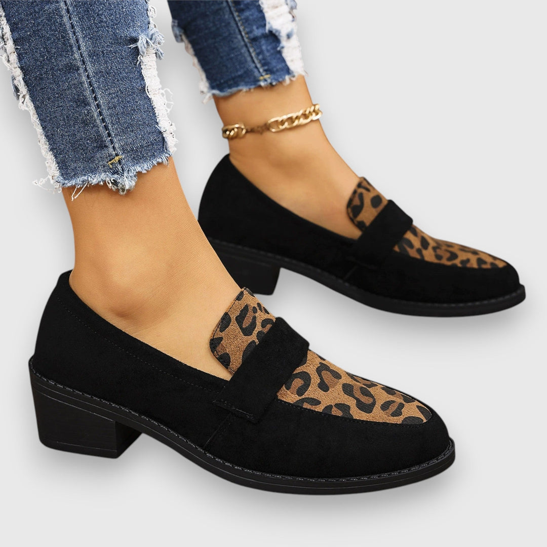 Louise™ | Leopard Print Loafers