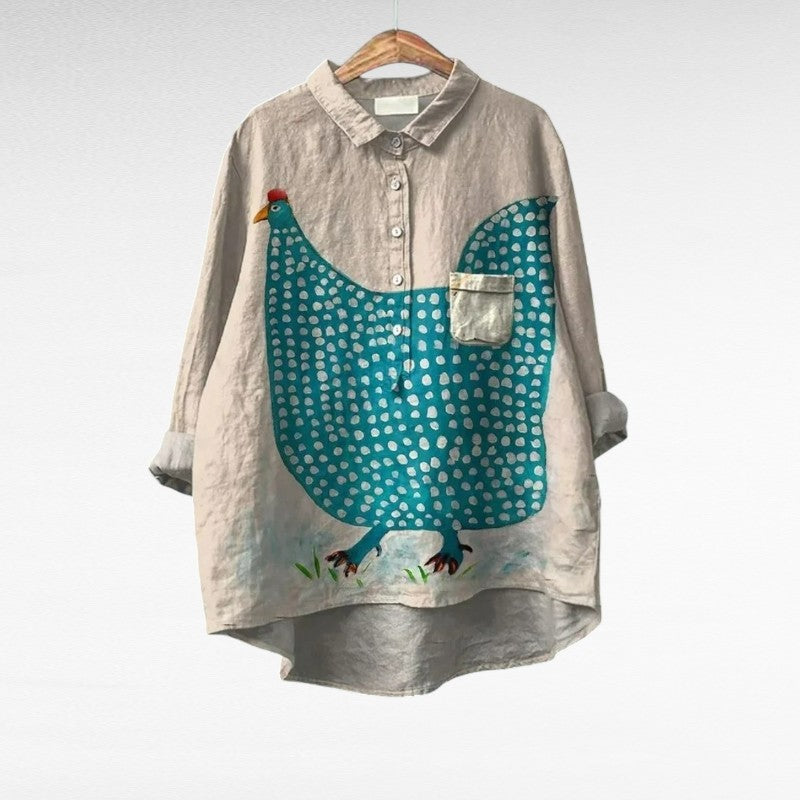 Jocelyn™ | Patterned Summer Blouse