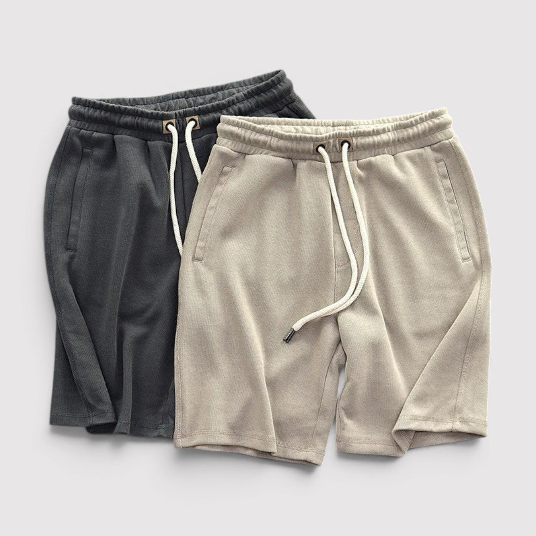 Michael Sydney men's lounge shorts, front view