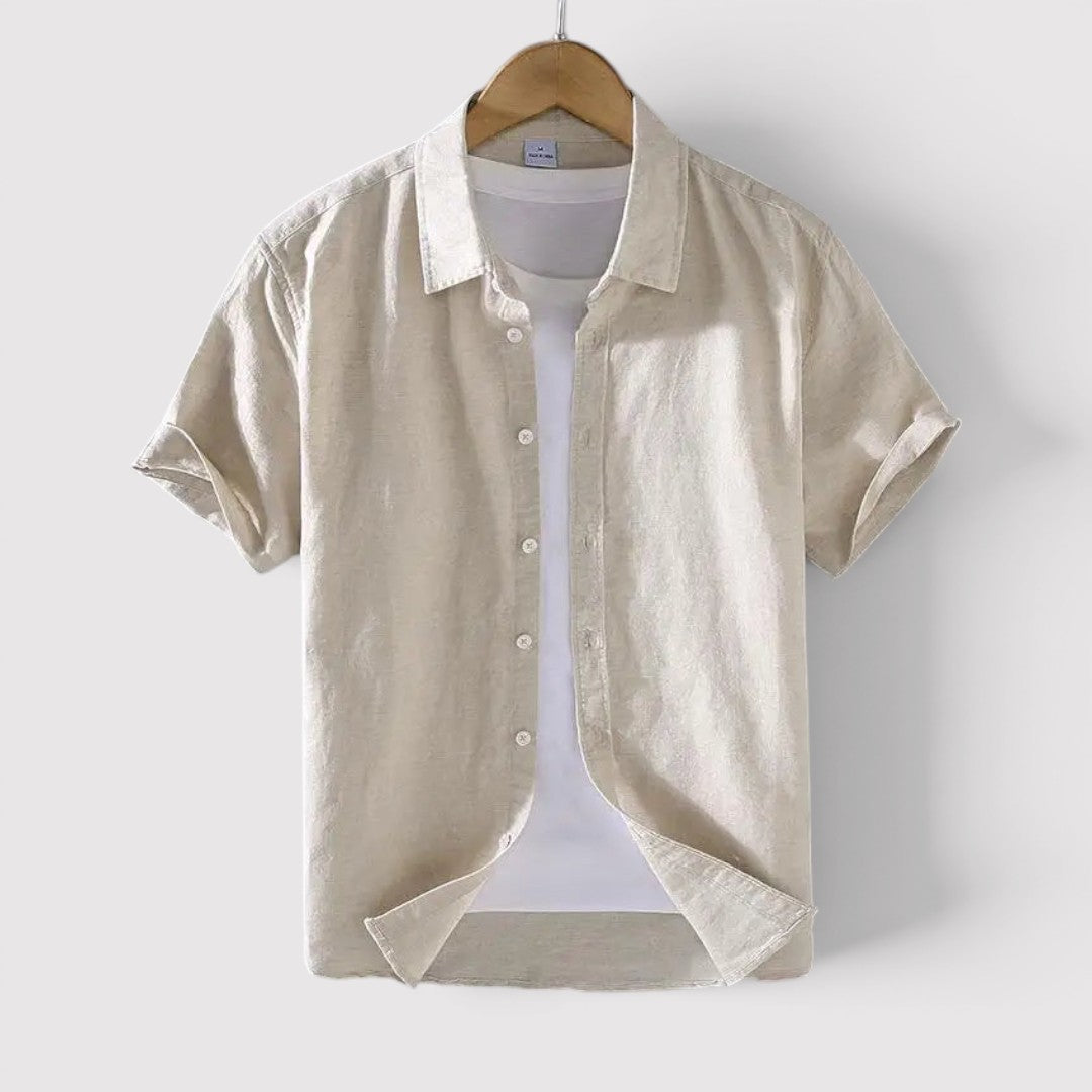 Michael Sydney men's short sleeve shirt, front view