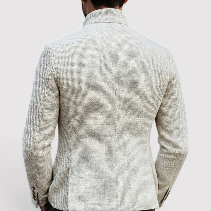 Michael Sydney men's lightweight blazer, front view