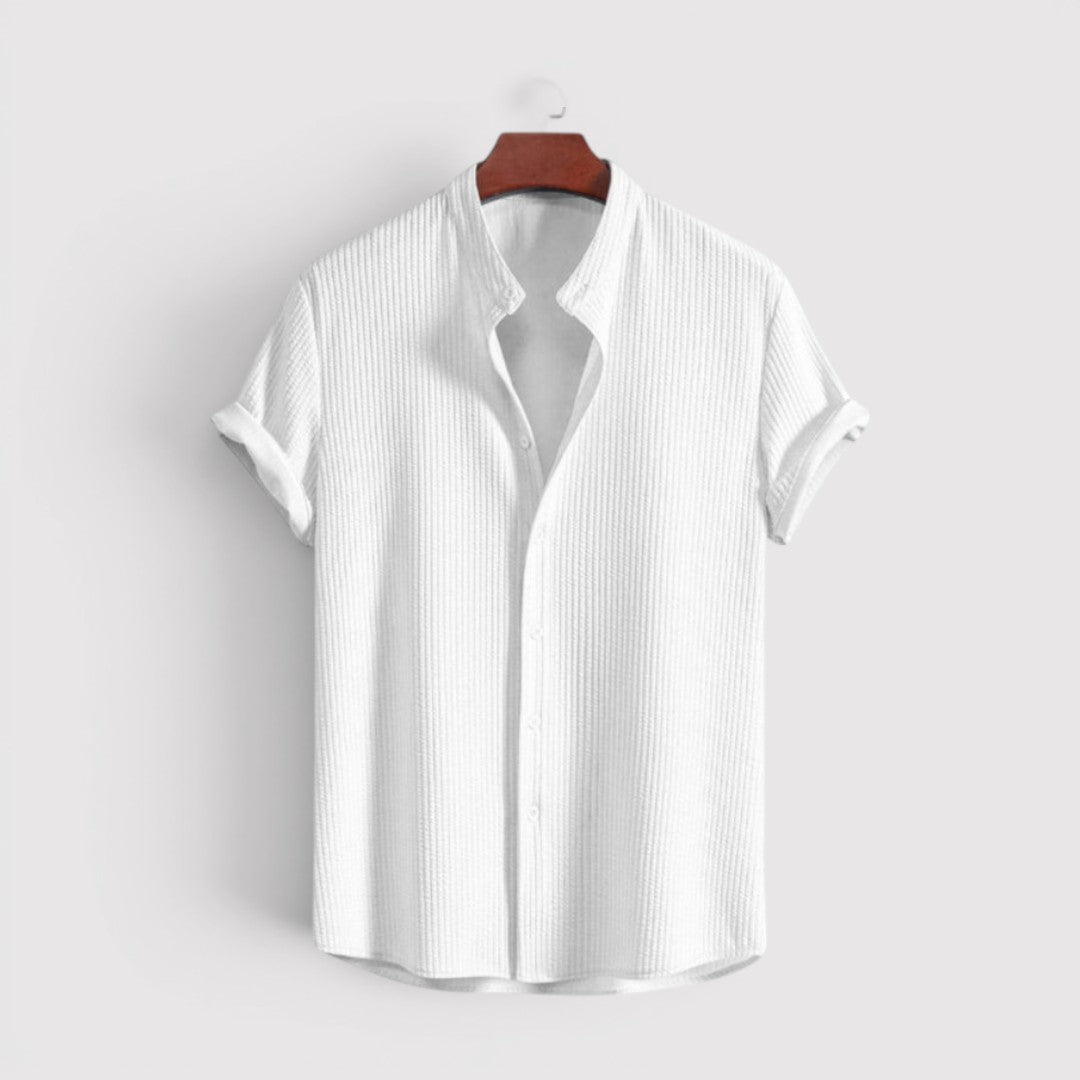 Michael Sydney men's short sleeve shirt, front view