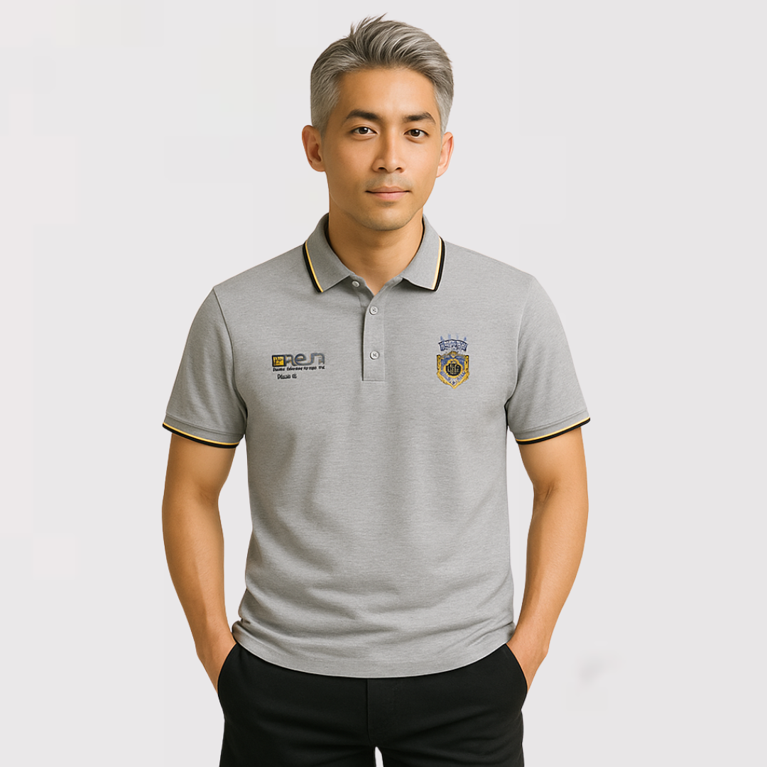 Michael Sydney men's Refined Slim-Fit Polo Shirt, front view