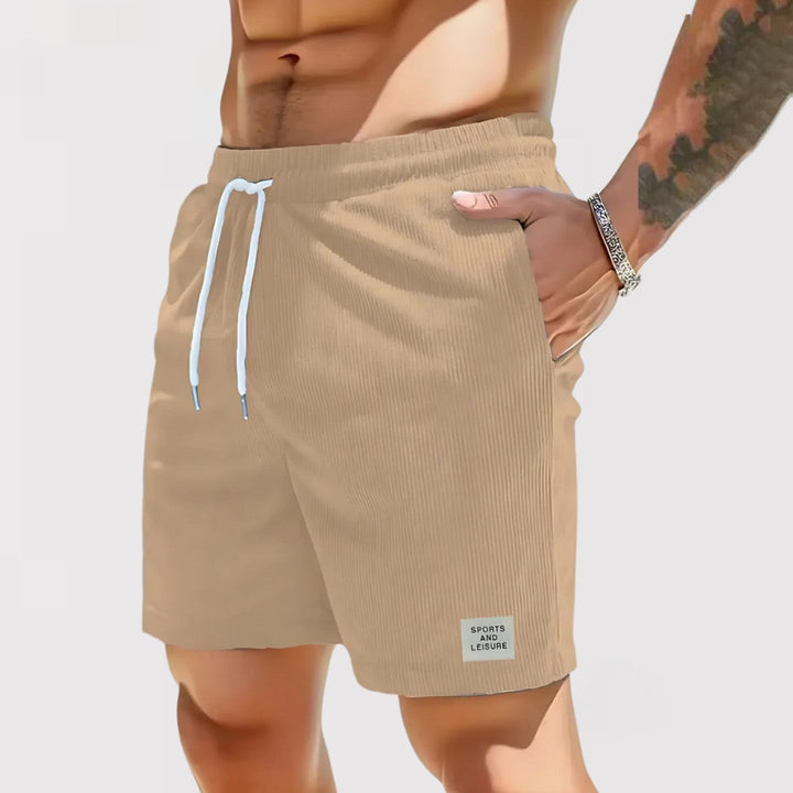 Michael Sydney men's comfort shorts, front view