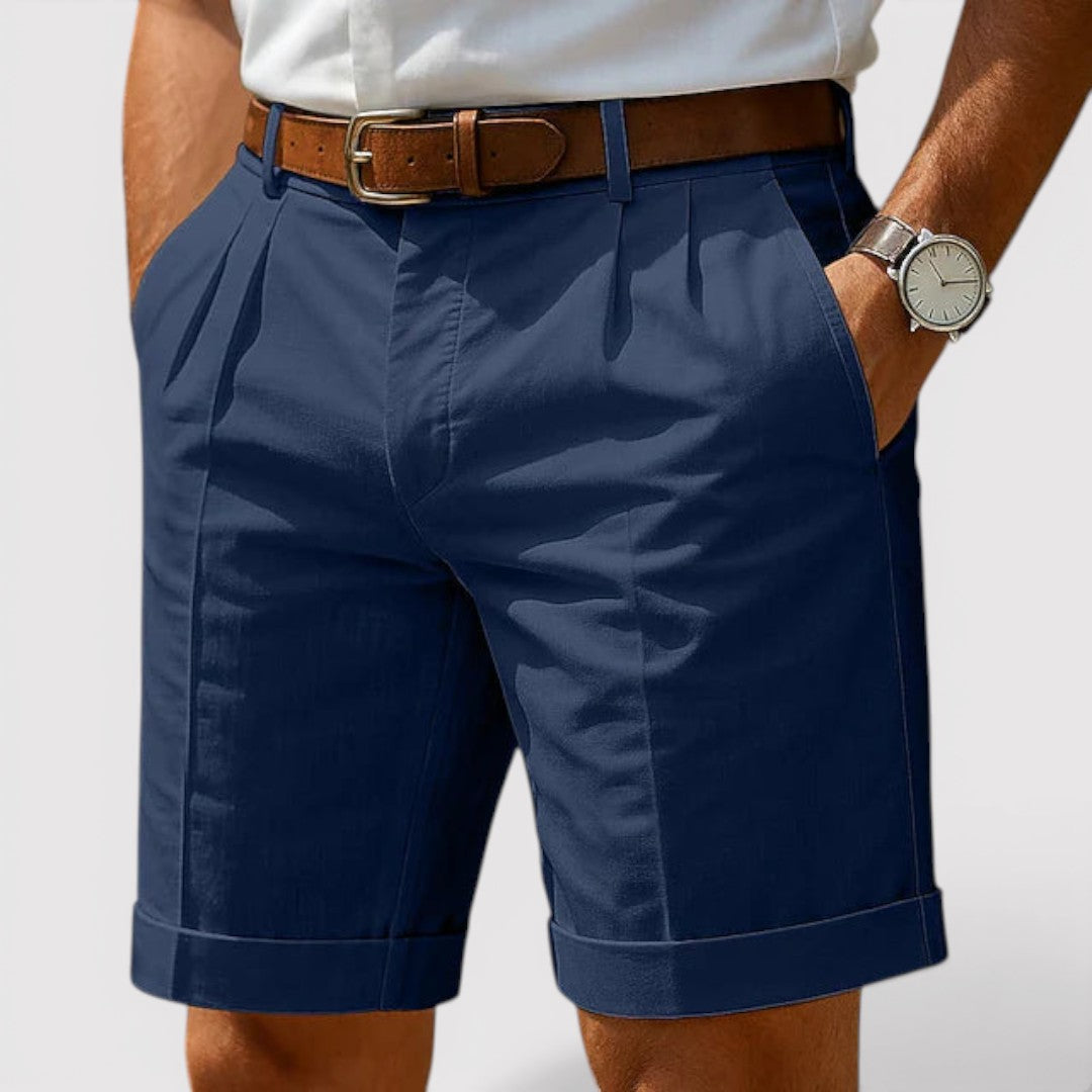 Michael Sydney men's lightweight shorts, front view