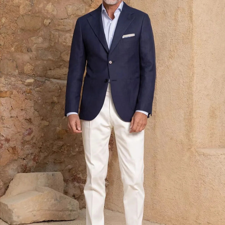 Michael Sydney men's summer set, front view