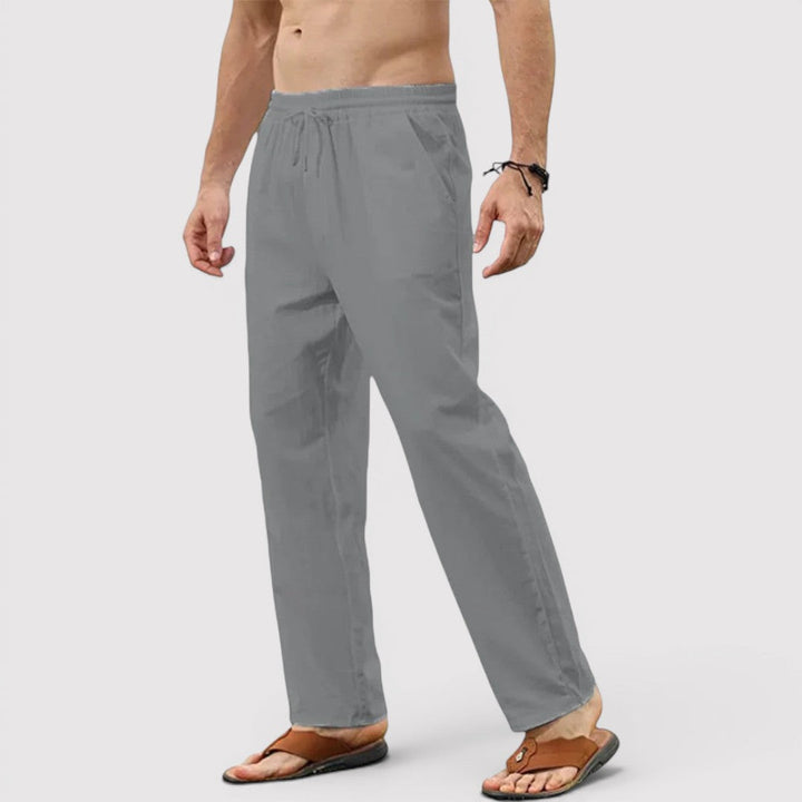 Michael Sydney men's summer pants, front view