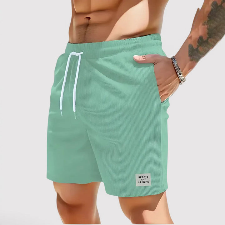 Michael Sydney men's comfort shorts, front view