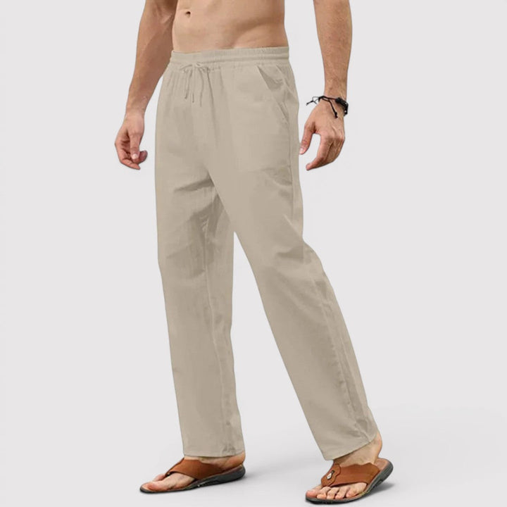 Michael Sydney men's summer pants, front view