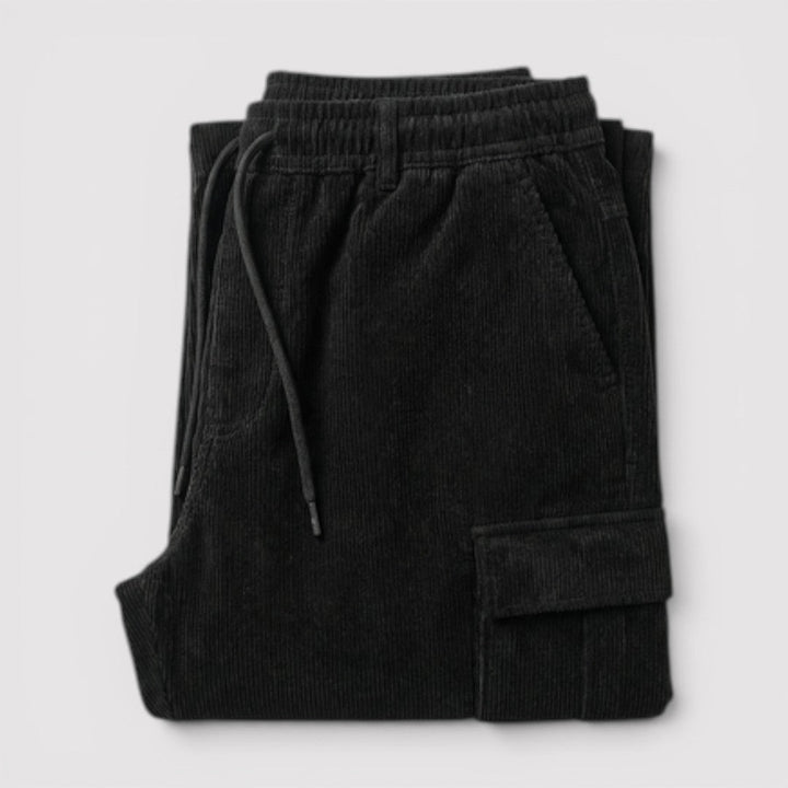 Michael Sydney men's cargo pants, front view