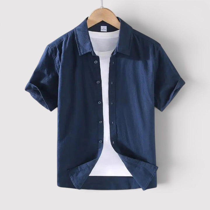 Michael Sydney men's short sleeve shirt, front view