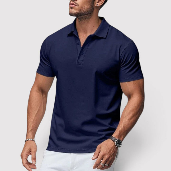 Michael Sydney men's polo shirt, front view
