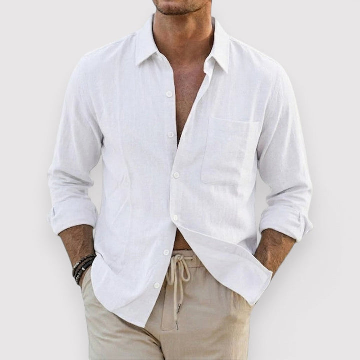 Michael Sydney men's long sleeve shirt, front view