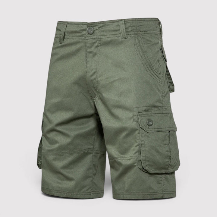 Michael Sydney men's cargo shorts, front view