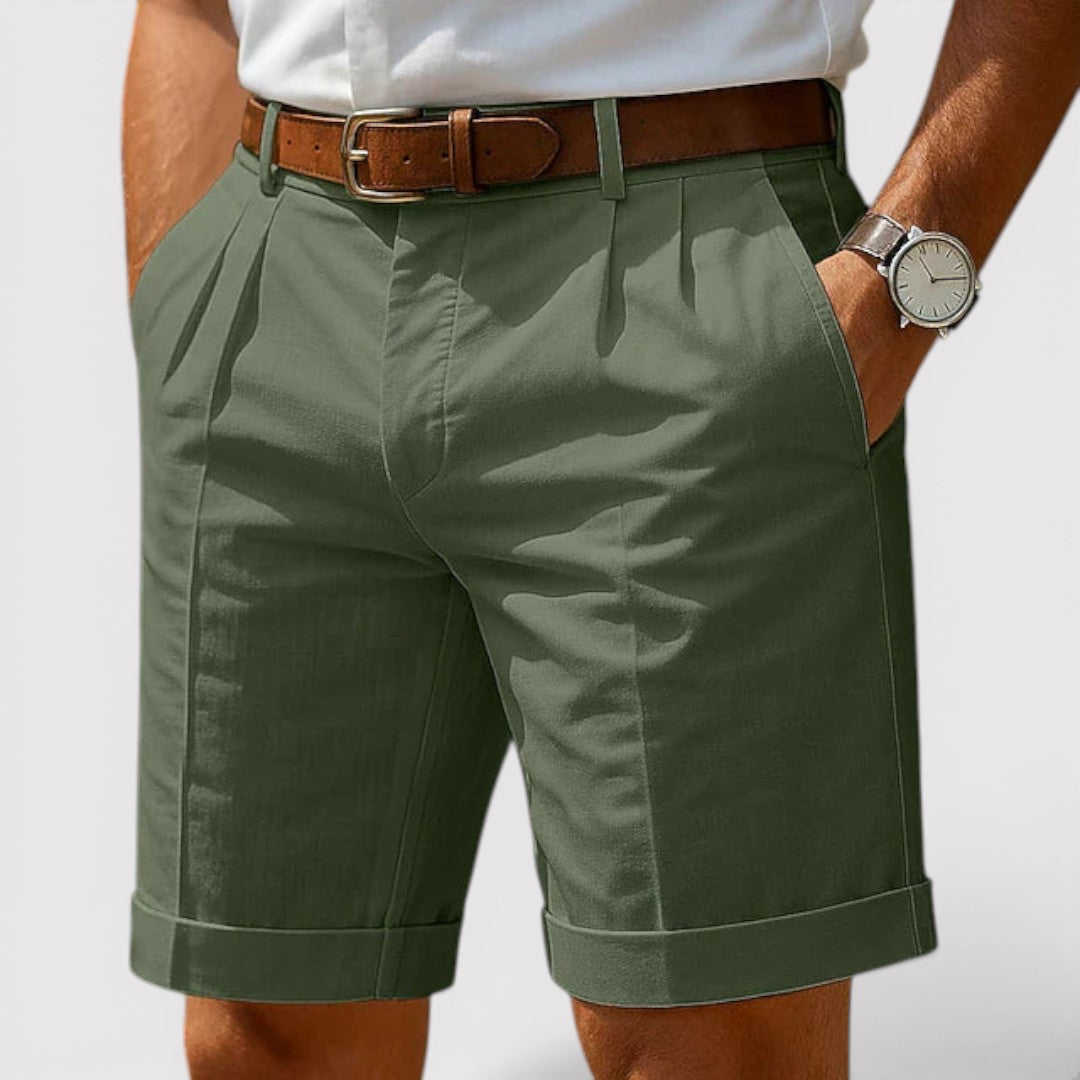 Michael Sydney men's lightweight shorts, front view