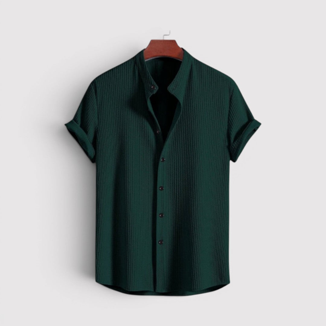Michael Sydney men's short sleeve shirt, front view