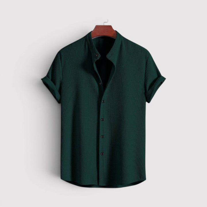 Michael Sydney men's short sleeve shirt, front view