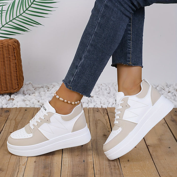 Edwina™ | Elegant Platform Sneakers