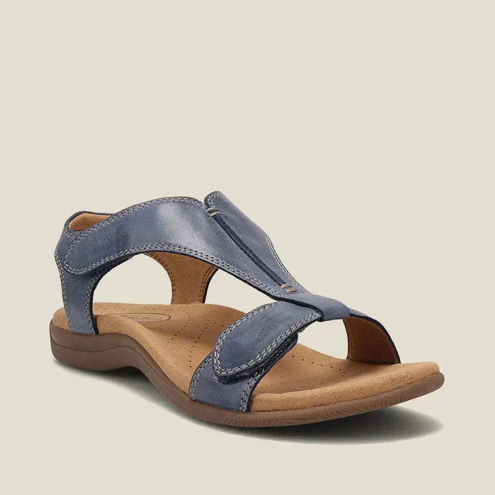 Noelene Contoured Footbed Sandals in Blue