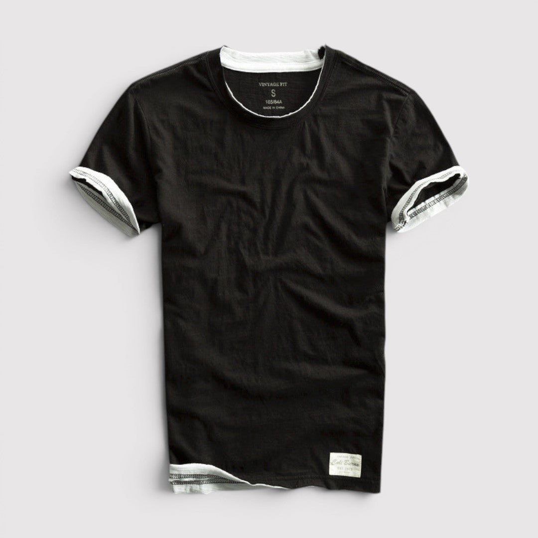 Michael Sydney men's crew neck t-shirt, front view