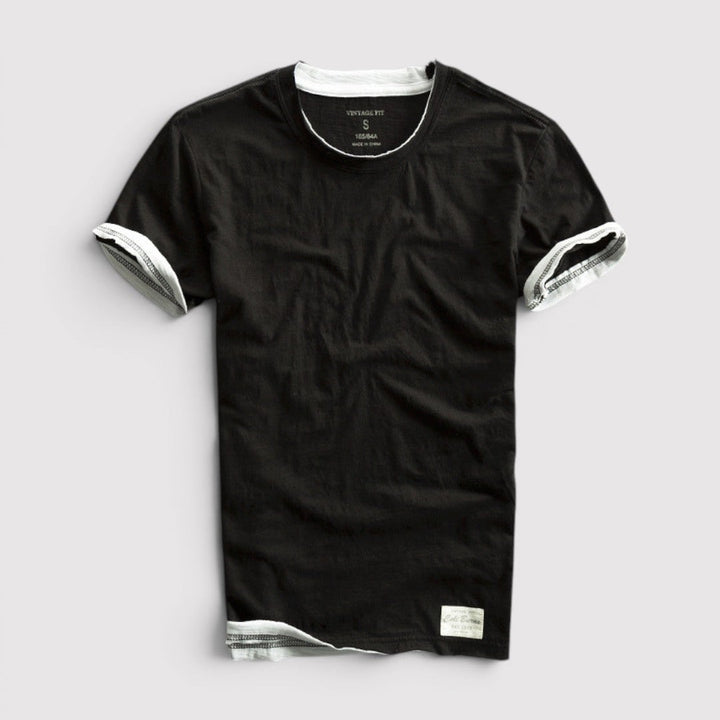 Michael Sydney men's crew neck t-shirt, front view