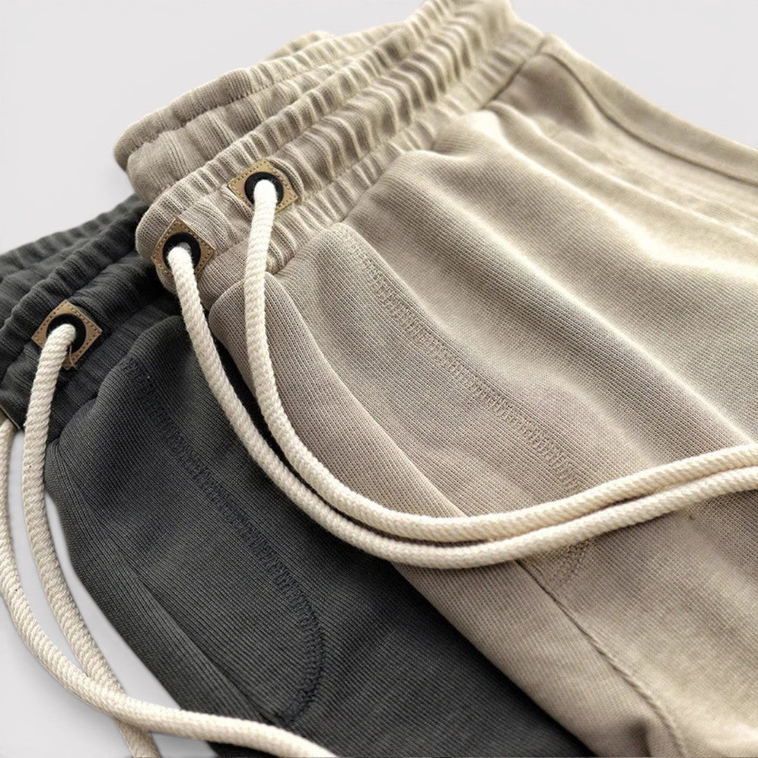 Michael Sydney men's lounge shorts, front view