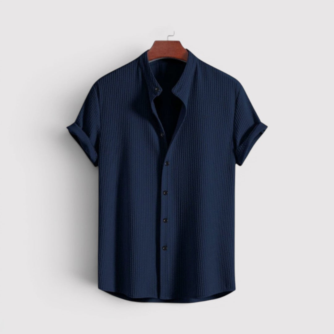 Michael Sydney men's short sleeve shirt, front view
