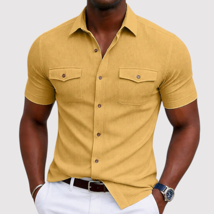 Michael Sydney men's summer shirt, front view