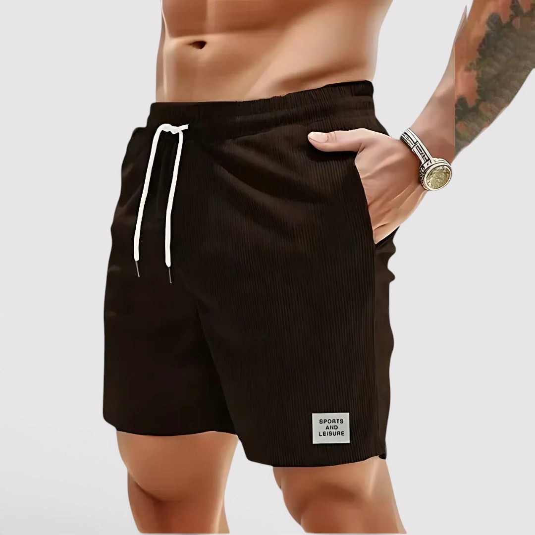 Michael Sydney men's comfort shorts, front view