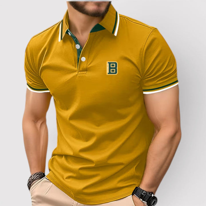 Michael Sydney men's polo shirt, front view