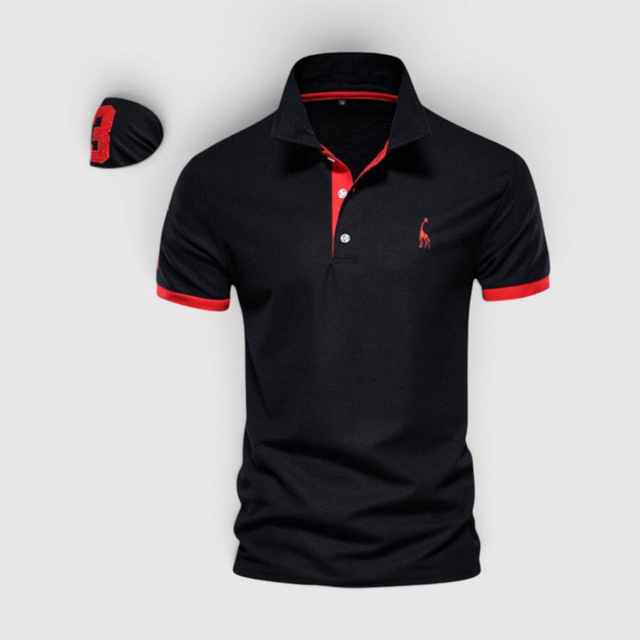 Michael Sydney men's polo shirt, front view