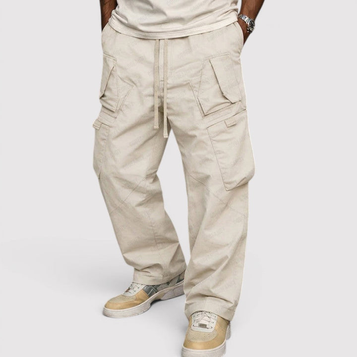 Michael Sydney men's cargo pants, front view