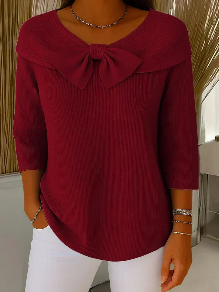 Regina™ | Bow-Detail Jumper