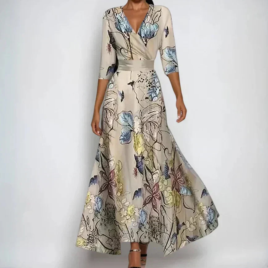 Donna™ | Floral Midi Dress