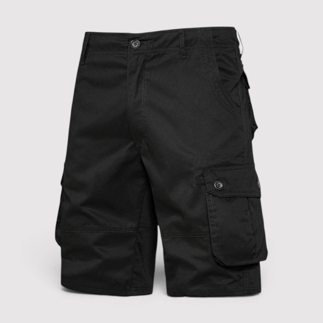Michael Sydney men's cargo shorts, front view