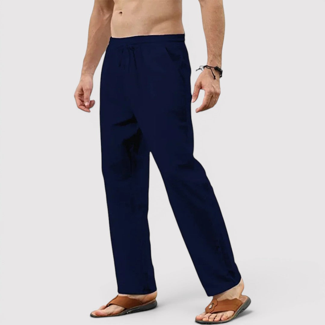 Michael Sydney men's summer pants, front view