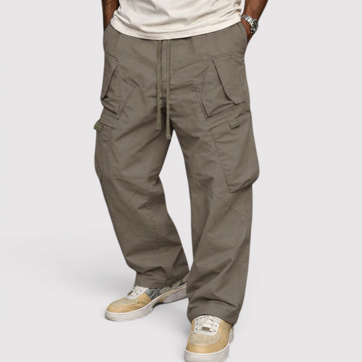 Michael Sydney men's cargo pants, front view
