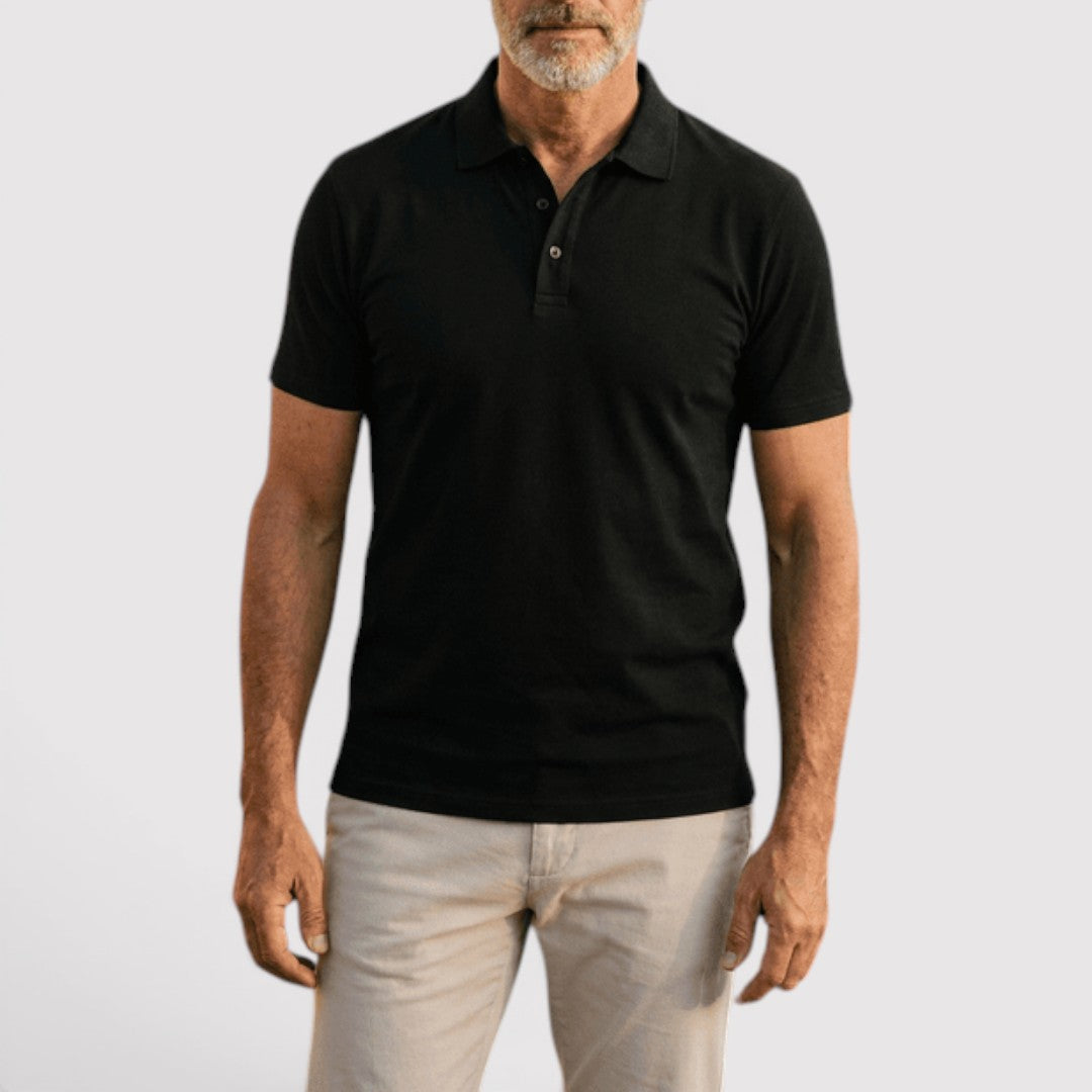 Michael Sydney men's polo shirt, front view