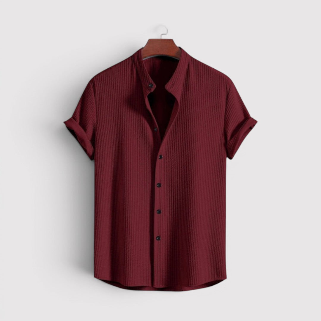 Michael Sydney men's short sleeve shirt, front view