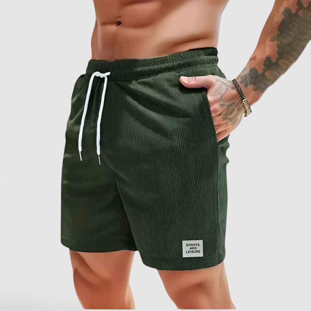 Michael Sydney men's comfort shorts, front view