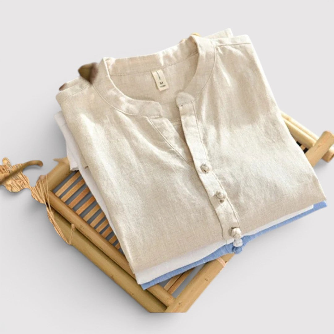 Michael Sydney men's long sleeve shirt, front view